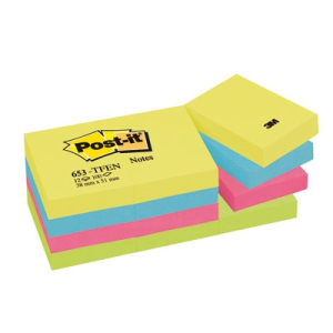 POST IT 653 NOTES 38X51 NEON PC 12 (388188)