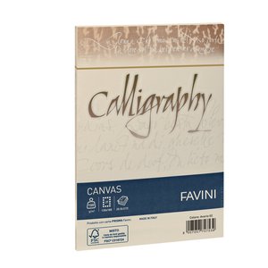 CALLIGRAPHY CANVAS BUSTE 200GR. BIANCO